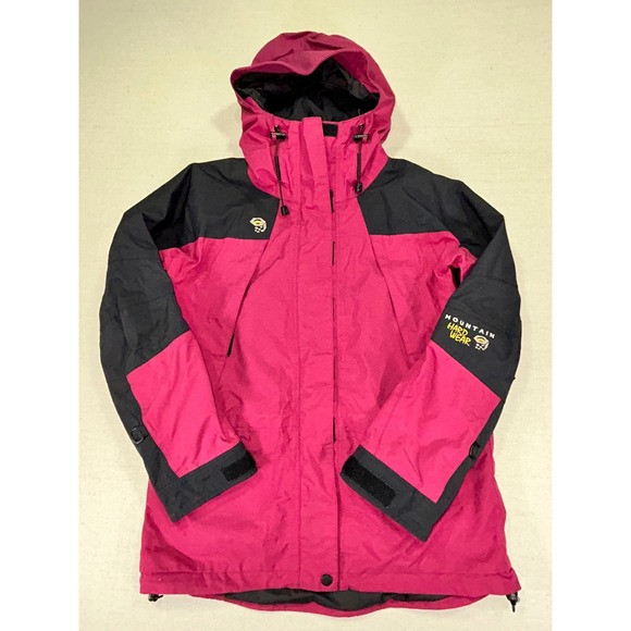 Mountain HardWear Women's 8 Conduit Parka Rain Snow Ski Jacket Cargo Pockets - Picture 1 of 11